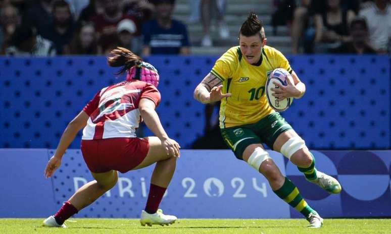 Brasil x Japão rúgbi sevens Jogos Olímpicos de Paris-2024