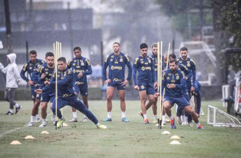 Santos inicia preparação para o duelo contra o Sport