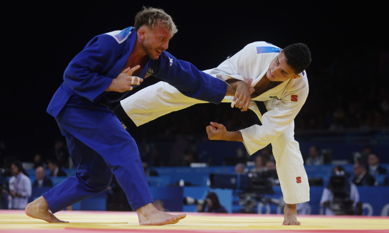 Guilherme Schimidt, judoca estreante em Paris 