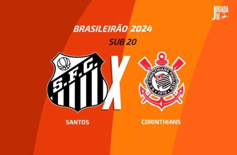 Santos e Corinthians pelo Brasileirão Sub-20