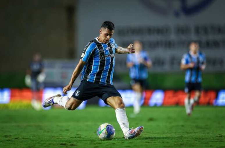 Cristaldo é destaque no Grêmio desde a sua chegada no início de 2023 – 