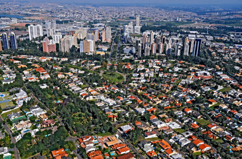 Conjunto residencial Alphaville, em Barueri (SP).