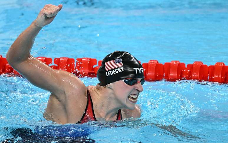 Katie Ledecky é a maior atleta da história da prova