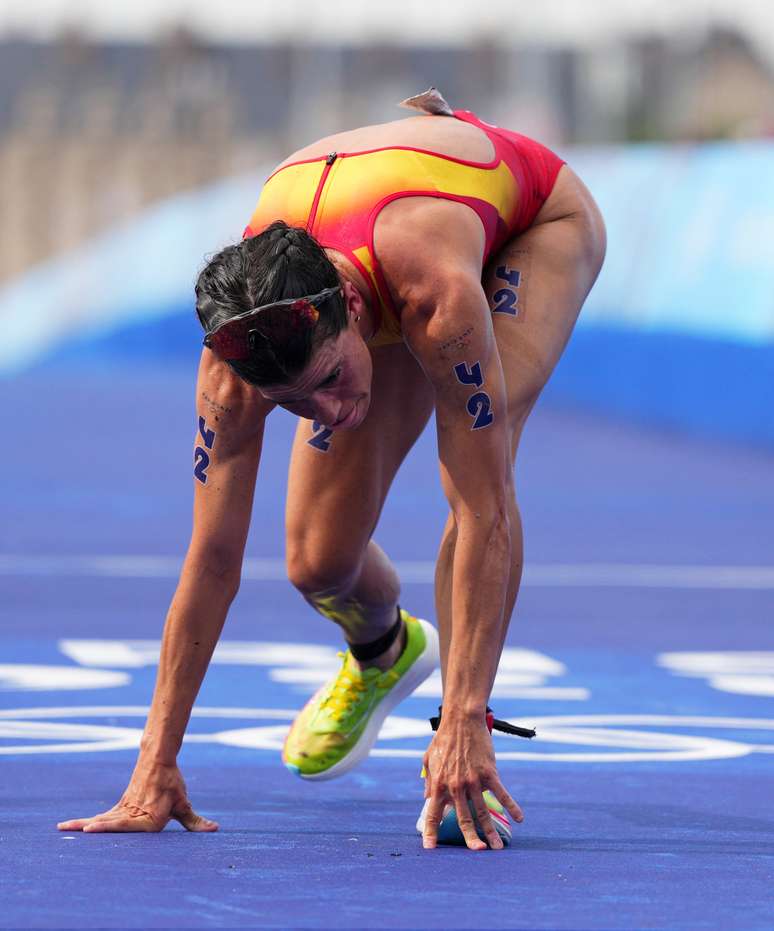 Atleta espanhola Miriam Casillas terminou a prova em 33ª posição