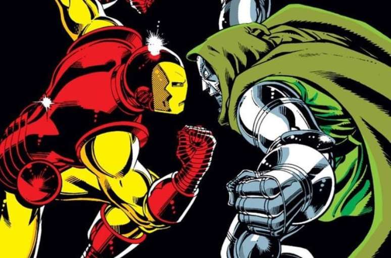 Iron Man und Doctor Doom haben viele Ähnlichkeiten, bis hin zum Kampf (Bild: Reproduktion/Marvel Comics)