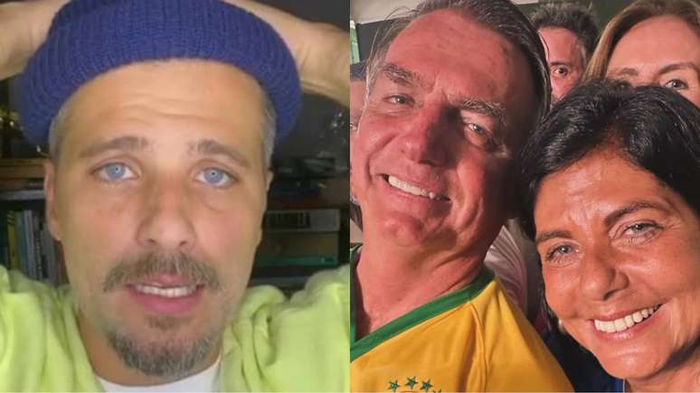 Lúcia Gagliasso, mãe de Bruno Gagliasso, oficializou sua pré-candidatura a Vereadora (Imagens: Reprodução - Instagram / Montagem - RD1)