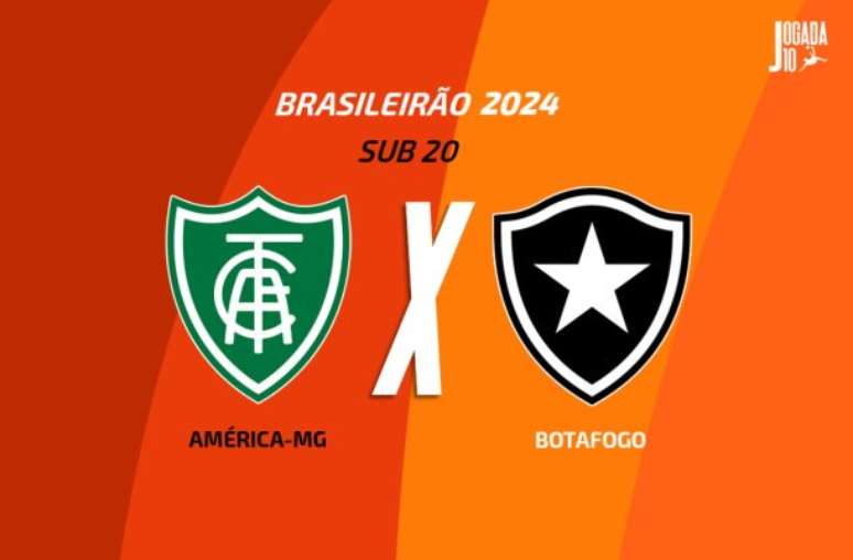 América-MG e Botafogo se enfrentam pela 16ª rodada do Brasileirão sub-20