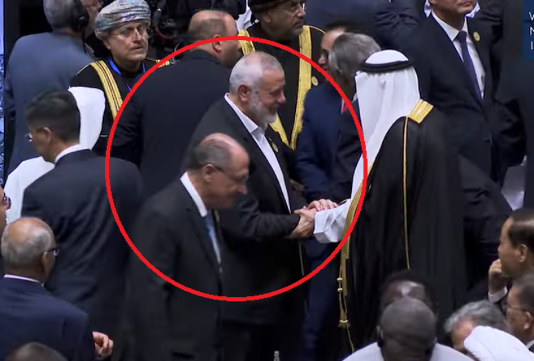 Alckmin esteve próximo de Ismail Haniyeh horas antes de sua morte 