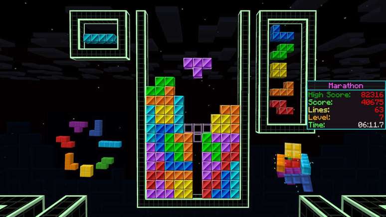 Tetris agora encontra-se disponível dentro de Minecraft