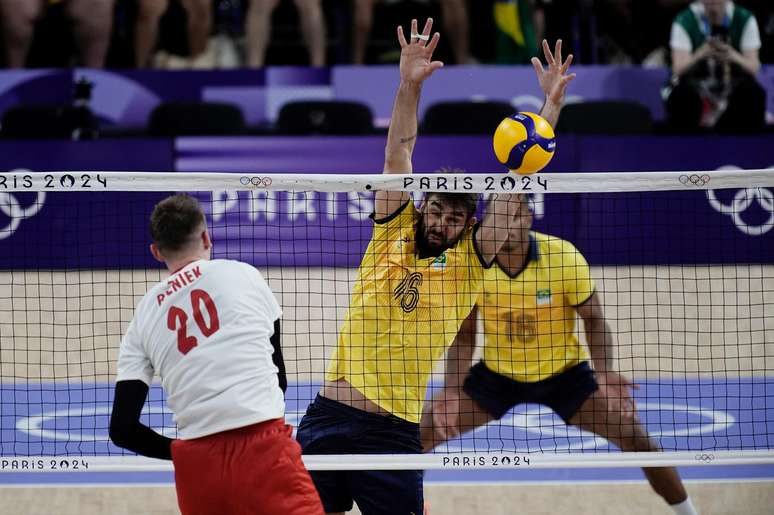 Jogos Olímpicos Paris 2024 - Vôlei Masculino - Brasil x Polônia - 31/07/2024