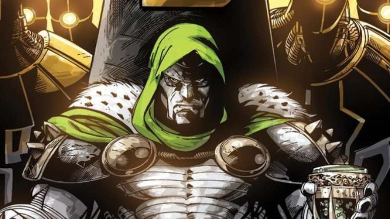 Na série do Cavaleiro da Lua, há quem até tenha visto o castelo de Victor von Doom (Imagem: Reprodução/Marvel Comics)