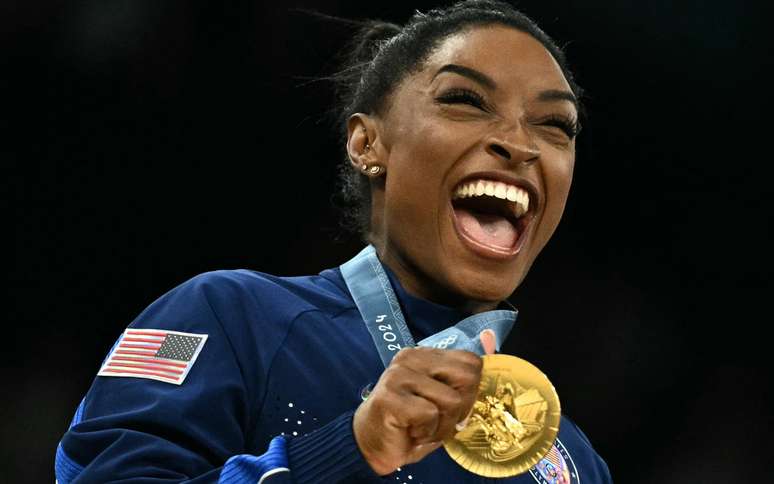 Simone Biles fez história com bicampeonato olímpico em Paris