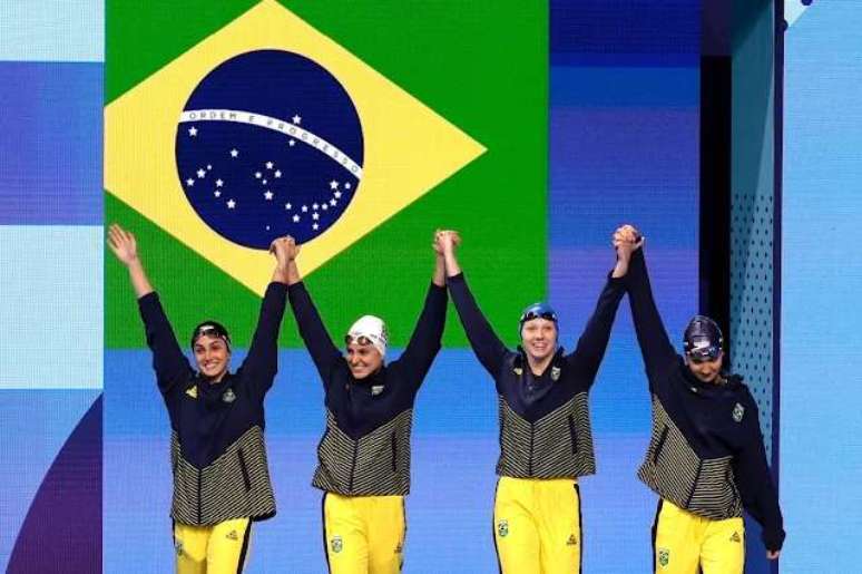 Brasil iguala melhor resultado da história no revezamento 