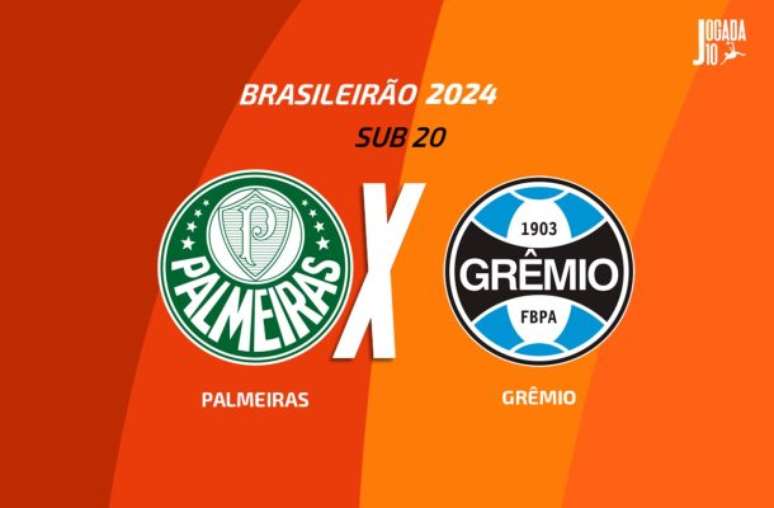 Palmeiras enfrenta o Grêmio, pelo Brasileirão Sub-20 /