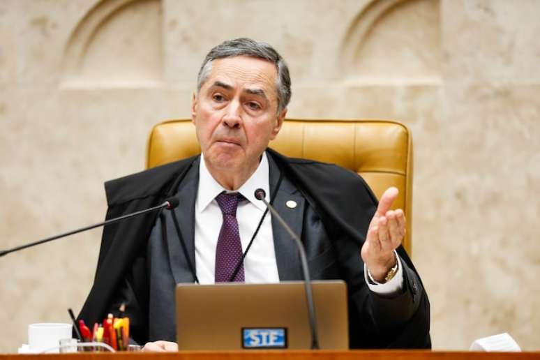 O presidente do STF, ministro Luís Roberto Barroso.