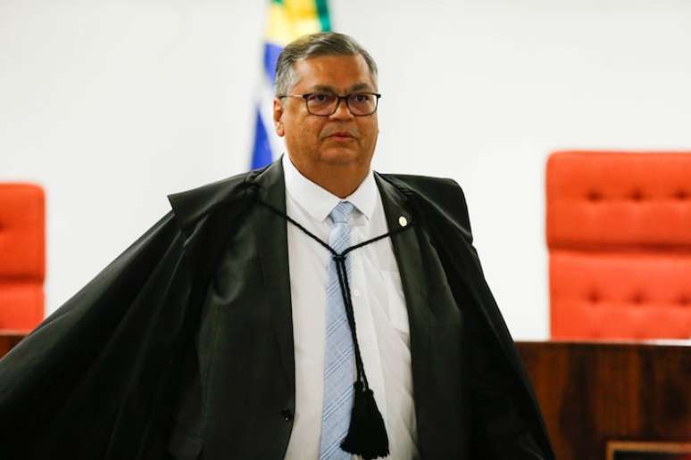 O ministro do Supremo Tribunal Federal (STF) Flávio Dino durante audiência de conciliação sobre o orçamento secreto.