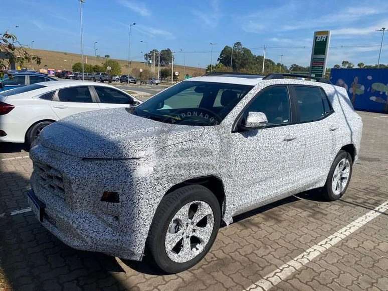 Flagra do novo Chevrolet Equinox em testes no Brasil