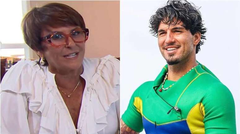 Márcia Sensitiva e Gabriel Medina