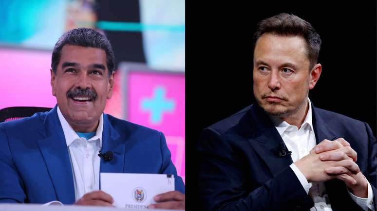 Nicolás Maduro e Elon Musk