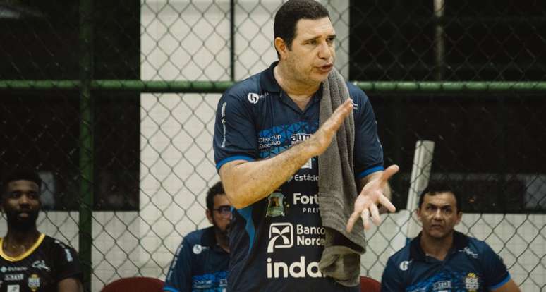 Marcelo Negrão hoje é técnico do Rede Cuca Vôlei (CE) 