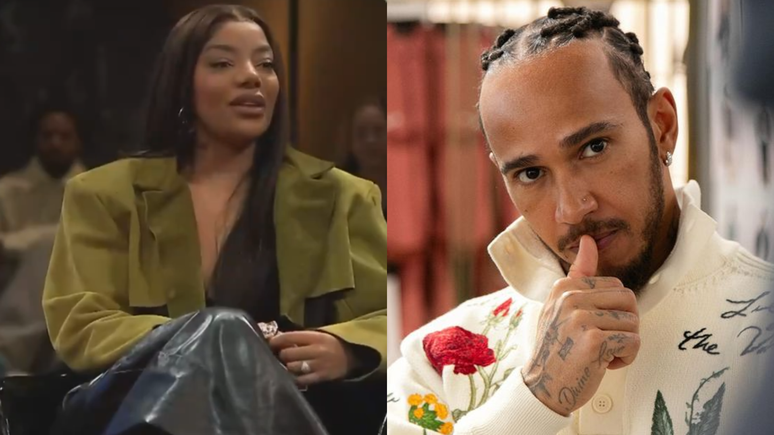 Ludmilla contou história envolvendo Lewis Hamilton