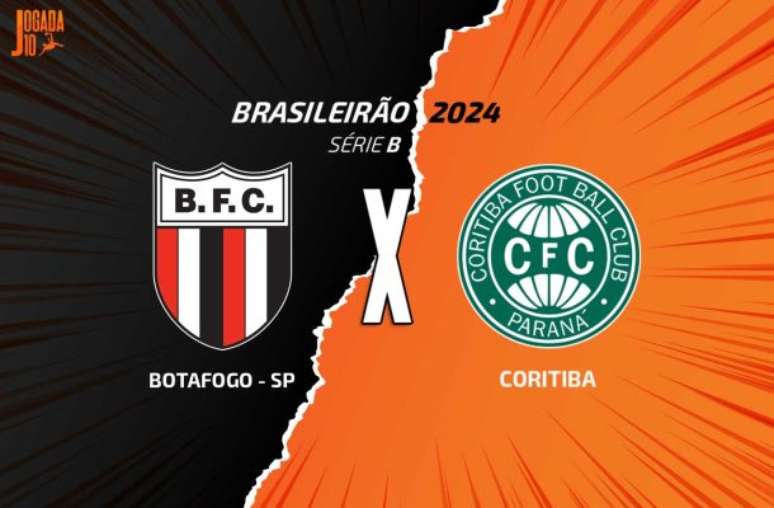 Botafogo e Coritiba, pelo fechamento do turno da Série B –