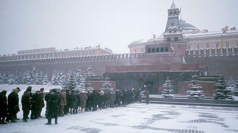 O Mausoléu de Lênin continua como uma das atrações turísticas mais populares da Rússia