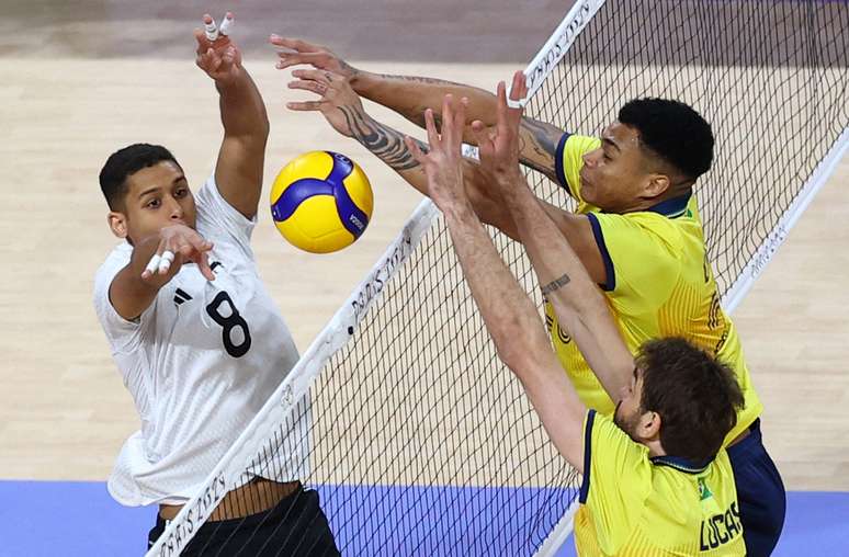 Brasil enfrenta o Egito no vôlei masculino 