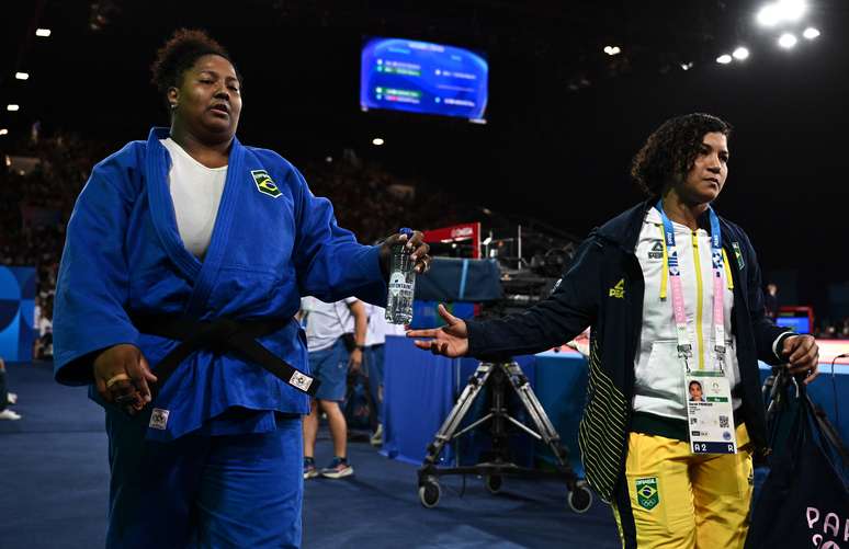 A judoca Beatriz Souza