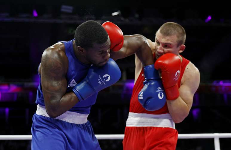 Wanderley Holyfield é derrotado por ucraniano no boxe dos Jogos de Paris 