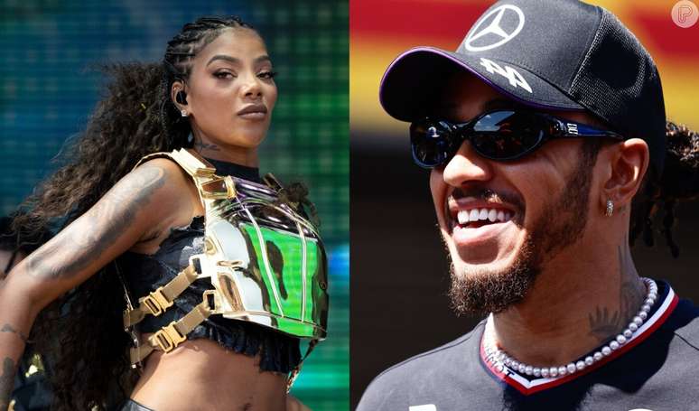 Ludmilla pagou 'mico' com Lewis Hamilton após testar inglês com piloto.