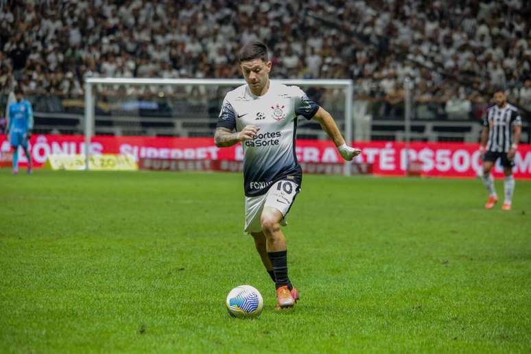 Rodrigo Garro (Corinthians) durante jogo contra o Atlético-MG, no dia 28.07.2024 