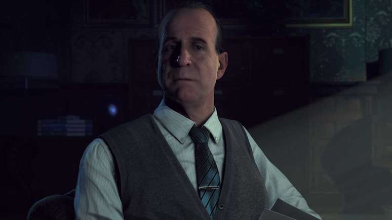 Peter Stormare com Dr. Hill em Until Dawn