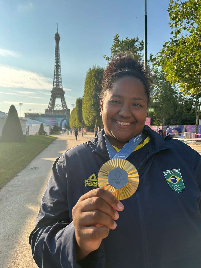 Bia Souza, ouro no judô nos Jogos de Paris