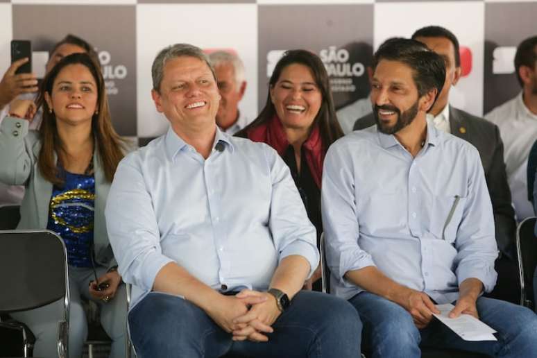 Tarcísio de Freitas é hoje o principal cabo eleitoral de Ricardo Nunes nas eleições de São Paulo