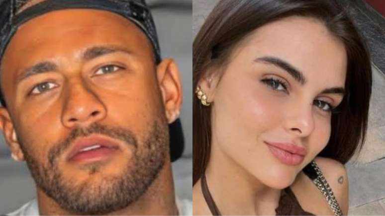 Amanda Kimberlly e Neymar são pais de Helena (Imagens: Reprodução - Instagram / Montagem - RD1)