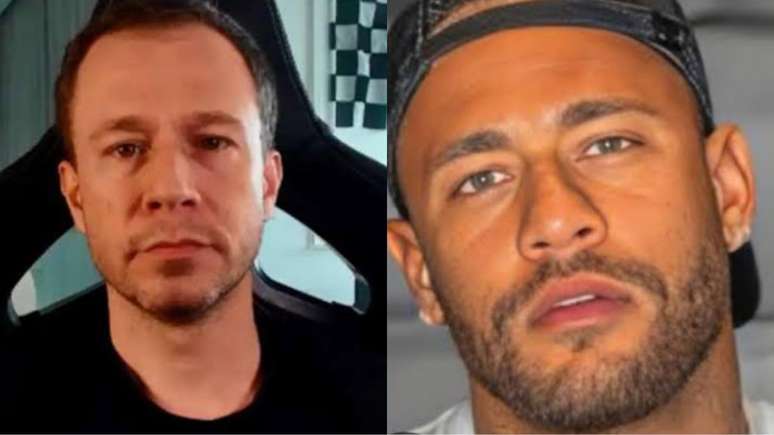 Após opinião de Tiago Leifert, Neymar foi detonado na web (Imagens: Reprodução - YouTube - Instagram / Montagem - RD1)