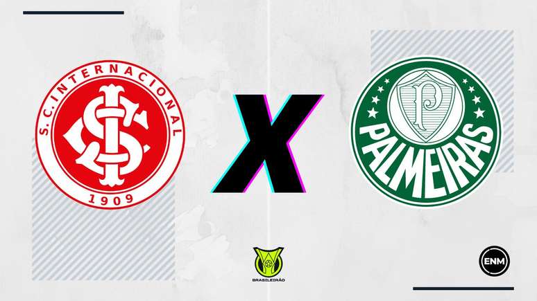 Internacional joga como mandante contra o Palmeiras 