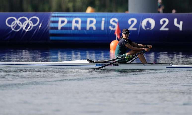 Beatriz Tavares em Paris-2024 (Alexandre Loureiro/COB)