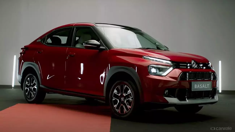 Novo Citroën Basalt revelado na Índia