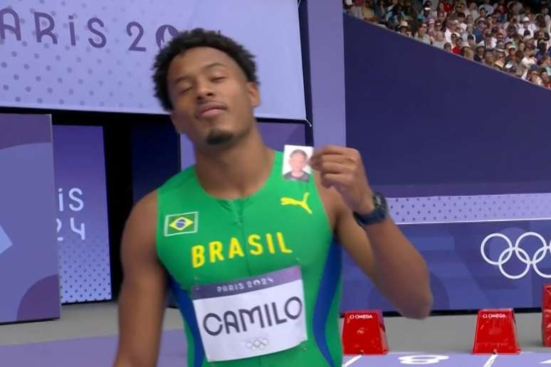 Paulo André Camilo ficou em último na bateria dos 100m rasos, e em 61º no geral do atletismo em Paris