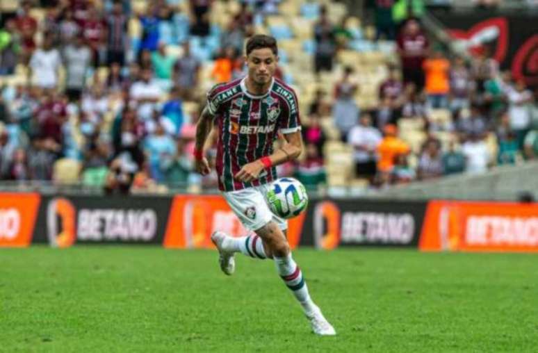 Diogo Barbosa em ação pelo Fluminense –