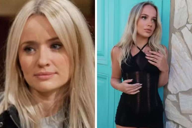 A atriz britânica Sammy Winward (esq.) revelou que cortou relações com a filha, Mia (dir.)