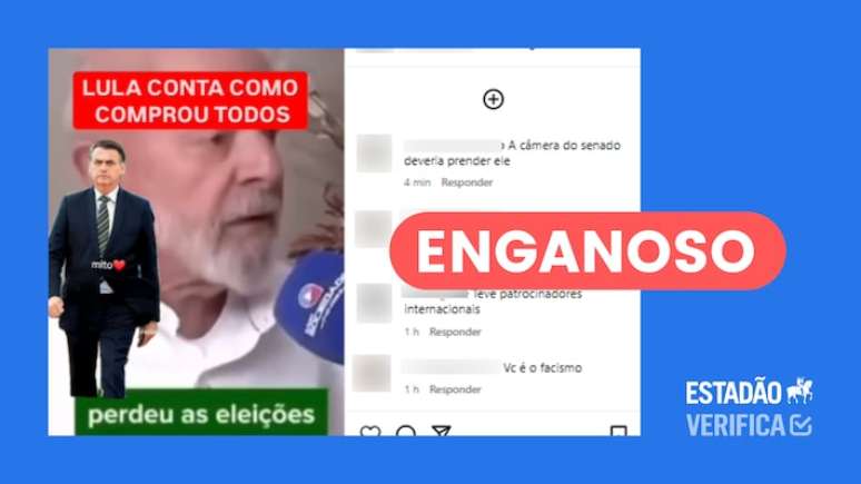 Lula acusava seu adversÃ¡rio nas eleiÃ§Ãµes para presidente em 2022, Jair Bolsonaro, de ter comprado votos para tentar se reeleger.