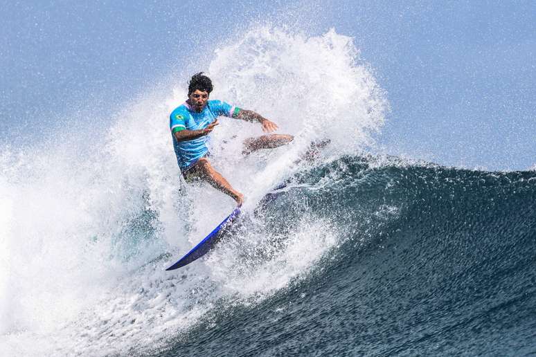 Gabriel Medina conquista bronze. 