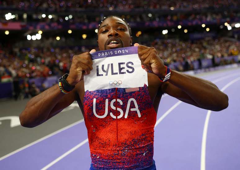 Noah Lyles assumiu o posto de homem mais rápido do mundo