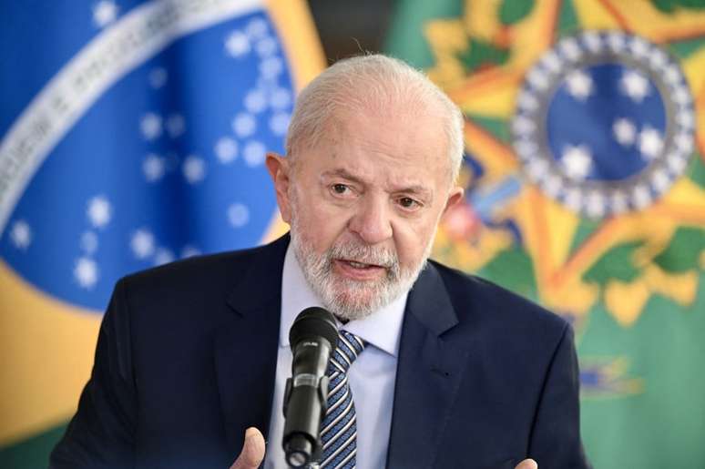 O presidente da República, Lula (PT).