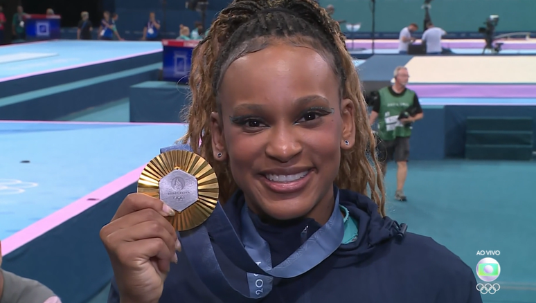 Rebeca Andrade conquista medalha de ouro para o Brasil