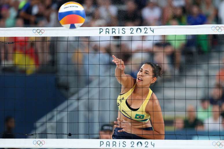 Ana Patrícia e Duda disputam oitavas do vôlei de praia dos Jogos de Paris