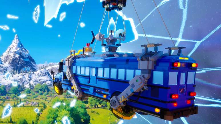 Estações de ônibus enfim estão chegando em LEGO Fortnite